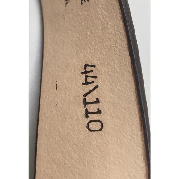 Top Grain Cowhide Brown Hunting scene Western Belt Made in Texas USA 44/110 - Picture 9 of 9